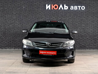2013 Toyota Corolla X (E140, E150) Рестайлинг, чёрный, 999000 рублей, вид 2