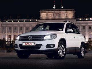 2016 Volkswagen Tiguan I Рестайлинг, белый, 1000000 рублей, вид 2