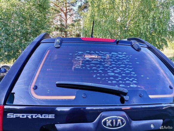 2006 Kia Sportage II, чёрный, 690000 рублей - вид 6
