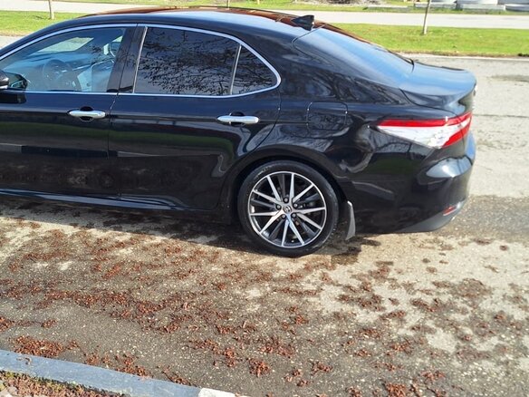 2020 Toyota Camry VIII (XV70), чёрный - вид 12