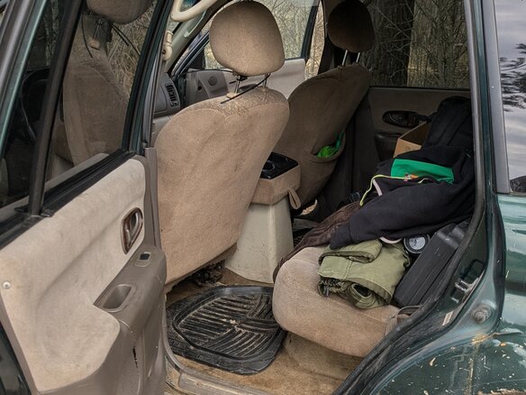 2001 Mitsubishi Montero Sport I, зелёный, 350000 рублей - вид 9