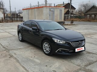 2016 Mazda 6 III (GJ) Рестайлинг, чёрный, 2050000 рублей, вид 1