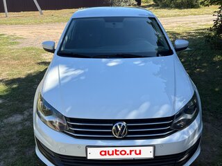 2016 Volkswagen Polo V Рестайлинг, белый, 1200000 рублей, вид 1