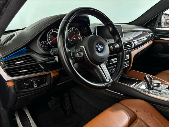 2016 BMW X6 M II (F86), голубой - вид 11
