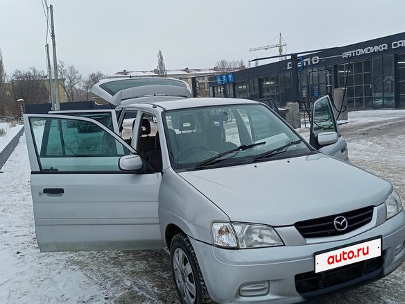 2000 Mazda Demio I (DW), серый, 365000 рублей - вид 3