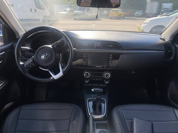 2019 Kia Rio IV, синий, 1300000 рублей - вид 10