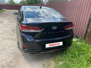 2017 Hyundai Sonata VII (LF) Рестайлинг, чёрный, 1480000 рублей, вид 3