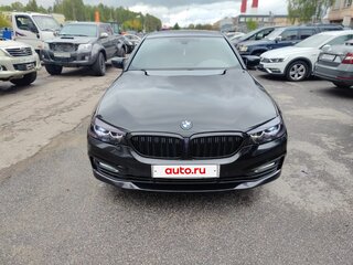 2017 BMW 5 серии 520d xDrive VII (G30/G31/G38), чёрный, 2700000 рублей, вид 2