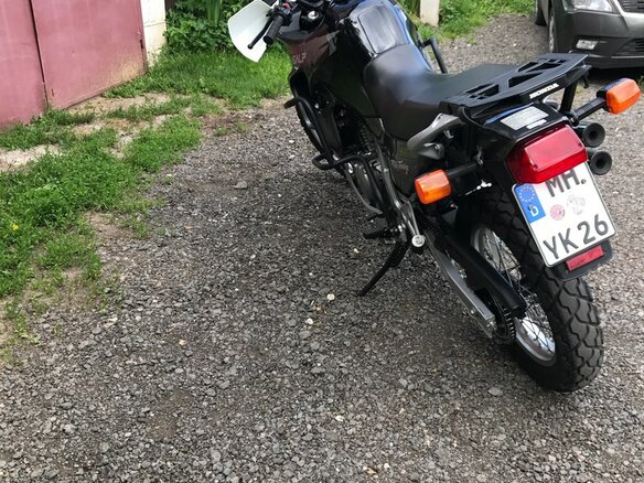 1999 Honda XL600V Transalp, серебристый