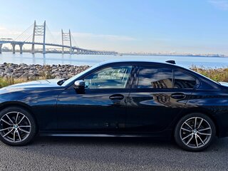 2020 BMW 3 серии 320i VII (G2x), чёрный, 3350000 рублей, вид 2