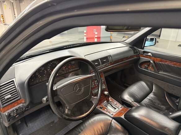 1992 Mercedes-Benz S-Класс 400 III (W140), серый, 3470000 рублей - вид 8
