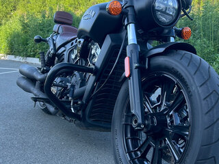 2020 Indian Scout, чёрный, 1100000 рублей, вид 4