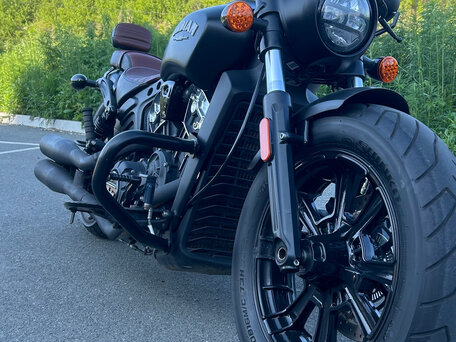 2020 Indian Scout, чёрный, 1100000 рублей, вид 4