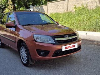 2013 Lada (ВАЗ) Granta I, оранжевый, 430000 рублей, вид 2