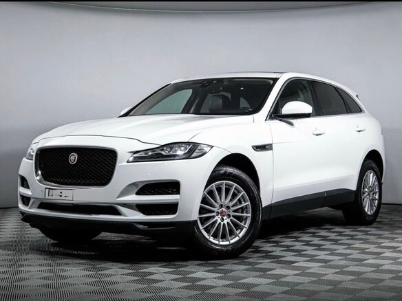 2019 Jaguar F-Pace I, белый, 3500000 рублей