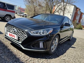 2018 Hyundai Sonata VII (LF) Рестайлинг, чёрный, 1820000 рублей, вид 5