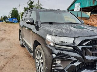 2019 Toyota Land Cruiser 200 Series Рестайлинг 2, чёрный, 11500000 рублей, вид 2