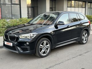 2018 BMW X1 18d xDrive II (F48), чёрный, 2700000 рублей, вид 1