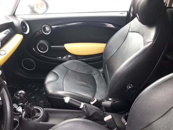 2008 Mini Hatch Cooper S II (R56), жёлтый, 1100000 рублей - вид 6
