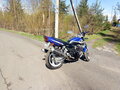 2003 Yamaha XJR400, синий - вид 4