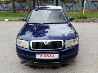 2006 Skoda Superb I Рестайлинг, синий, 750000 рублей, вид 2