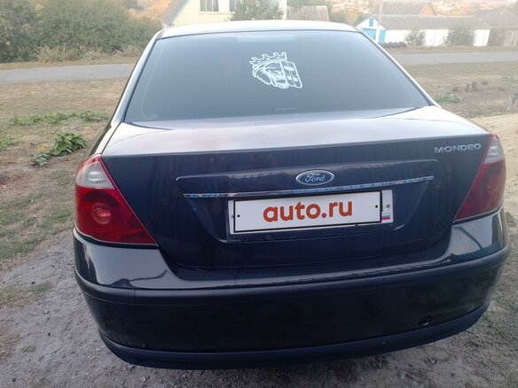 2006 Ford Mondeo III Рестайлинг, синий, 530000 рублей - вид 3