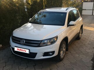 2014 Volkswagen Tiguan I Рестайлинг, белый, 1500000 рублей, вид 1