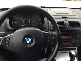 2006 BMW X3 30i I (E83) Рестайлинг, синий, 750000 рублей, вид 4