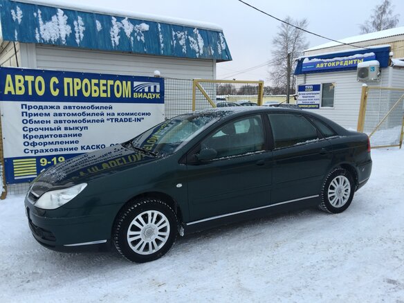 2006 Citroen C5 I Рестайлинг, зелёный - вид 1