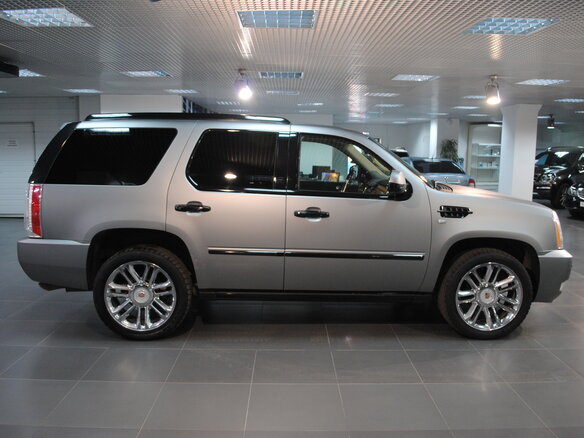 2012 Cadillac Escalade III, серый - вид 2