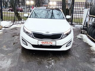 2015 Kia Optima III Рестайлинг, белый, 1200000 рублей, вид 3