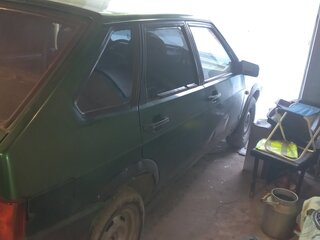 1999 Lada (ВАЗ) 2109, зелёный, 80000 рублей, вид 4