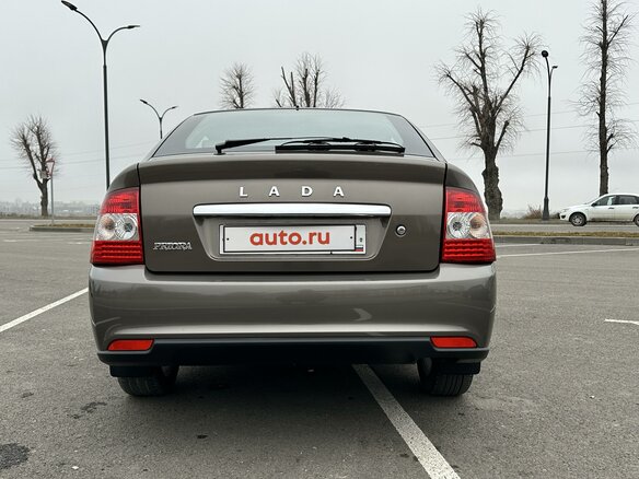 2014 Lada (ВАЗ) Priora I Рестайлинг, коричневый, 810000 рублей - вид 7