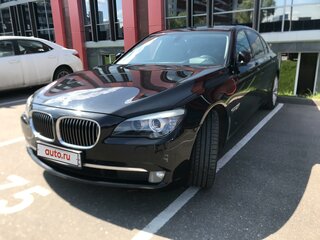 2010 BMW 7 серии 750i xDrive V (F01/F02/F04), чёрный, 1700000 рублей, вид 1