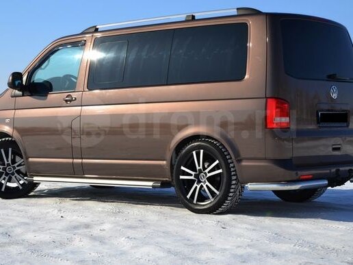 2010 Volkswagen Multivan Long T5 Рестайлинг, коричневый - вид 3