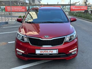 2016 Kia Rio III Рестайлинг, красный, 1650000 рублей, вид 2