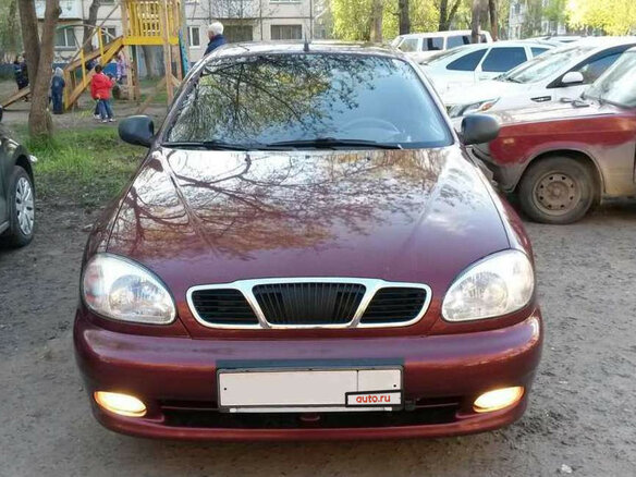 2009 Chevrolet Lanos I, белый - вид 1