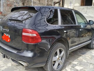2008 Porsche Cayenne S I Рестайлинг (957), чёрный, 1000000 рублей, вид 5