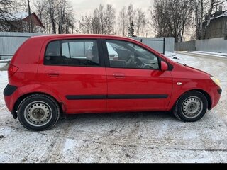 2005 Hyundai Getz I Рестайлинг, красный, 300000 рублей, вид 3