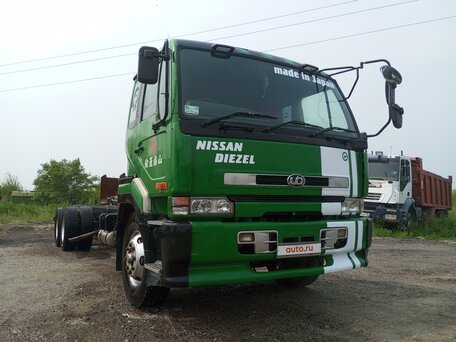 1998 Nissan Diesel, зелёный, 1950000 рублей, вид 3