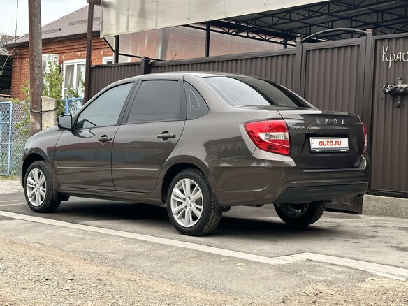 2022 Lada (ВАЗ) Granta I Рестайлинг, коричневый, 985000 рублей - вид 10