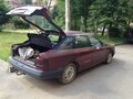 1989 Ford Scorpio I, пурпурный - вид 3