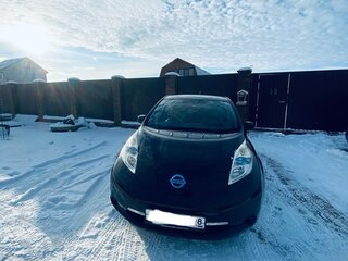 2013 Nissan Leaf I (ZE0/AZE0), чёрный, 1500000 рублей, вид 2