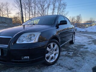 2005 Toyota Avensis II, чёрный, 1033845 рублей, вид 3