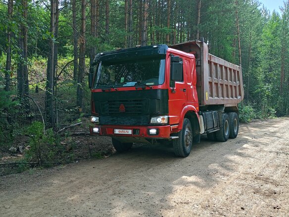 2008 Sinotruk Howo A5, красный, 1500000 рублей - вид 7