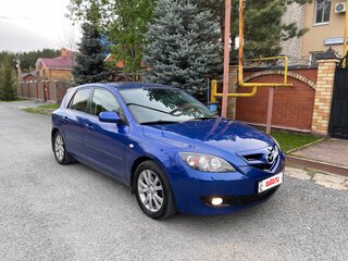 2007 Mazda 3 I (BK) Рестайлинг, синий, 790000 рублей, вид 2
