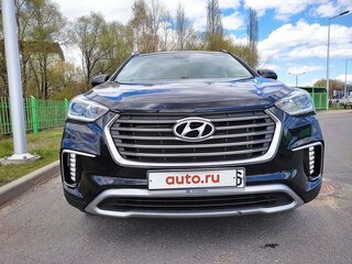 2018 Hyundai Santa Fe Grand III Рестайлинг, чёрный, 2169808 рублей, вид 3