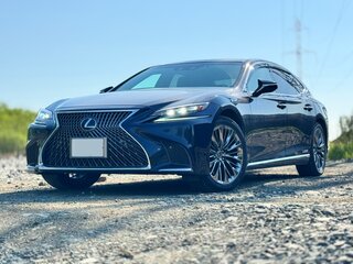 2019 Lexus LS 500h V, синий, 5200000 рублей, вид 3