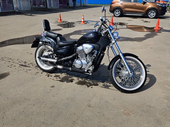 1993 Honda Steed 400, чёрный, 300000 рублей