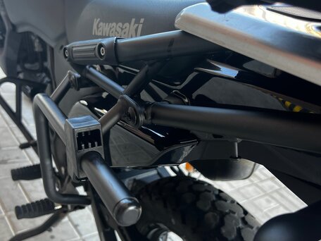2022 Kawasaki KLR 650, чёрный, 820000 рублей, вид 3